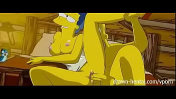 marge, hentai, homer, pussy