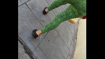 Vecina en la calle