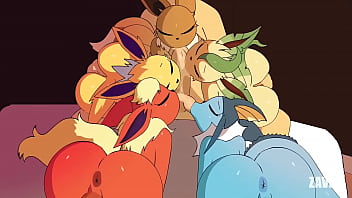 Eeveelution gangbang (ZAVIEL)