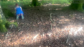 A New Forest Walk With A Stranger's Cock In My Mouth And Tight Pussy