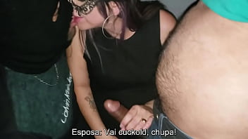 Cristina Almeida pregnant with 2 males in the cabin, it's time to humiliate her husband and put him in the game - Part 2/2