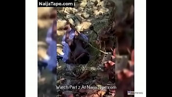 Ghana Student Caught Fucking Outside on Mountain   Visit NaijaTape For Part 2...