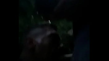 Throat fucked in the park...