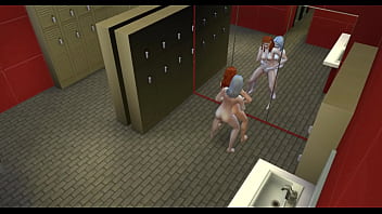 I Masturbate My Girlfriend In A Public Locker Room And We Are Recorded By A Security Camera...