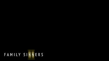 FAMILY SINNERS - Gorgeous Milf's Naughty Discipline Ends With Stepson's Cock Deep Inside Her Tight Pussy