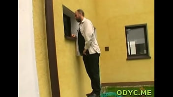 Filthy Blonde Young Vera Feels Beef Bayonet In Her...