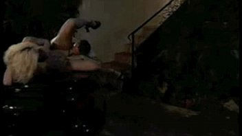 Blonde suck a man and get fucked