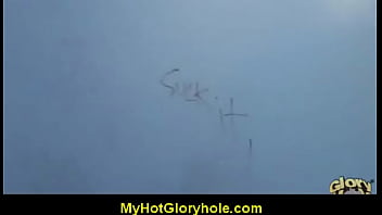 Hot gloryhole blowjob - video 25