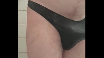 Male Wanking In Wife039 S Thong...