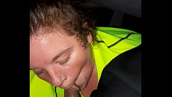 Dumb slut bj spit up tacos in the car. porn video
