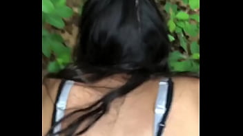 Fucking outside for payback in the woods