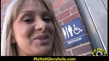 Interracial - White Lady Confesses Her Sins at Gloryhole 27