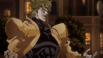 Novinho do Stand agressivo vulgo Jotaro enfiando o grosso em Dio (Jojos Putaria Aventure)