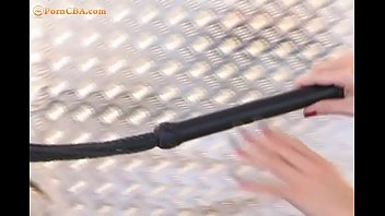 Silvia & Christie Playing with a big black dildo