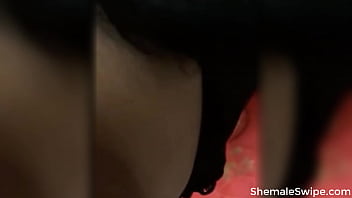 Chinese Shemales Dominate Guy In Threesome