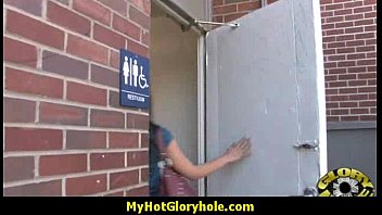 Gloryhole blowjob interracial amateur 7