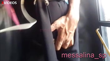 Messalina - I love feeling like a bitch and letting a totally unknown pervert touch my ass and caress my shaved pussy on the bus. Groped on the bus.