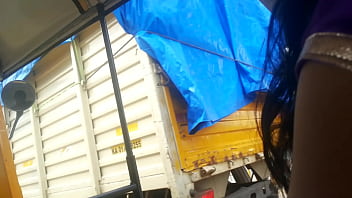 Bangalore Girl Encouraging In Auto...