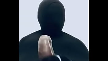 Homemade Zentai Bodysuit Encasement From Throbbing Cock...