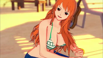 nami, hentai, one piece, joi