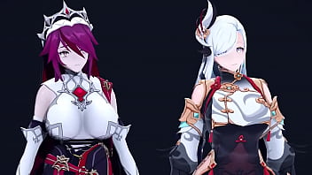 Genshin impact girls 2 phut hon dance