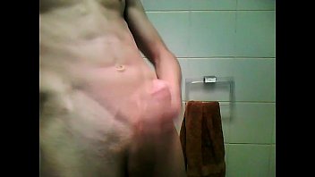 masturbating in the bathroom