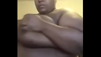 Ebony bbw have orgasm on blanket for me