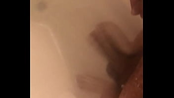 Cleaning Dick in Shower For s.