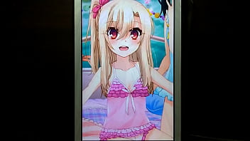 イリヤ, cum on picture, illya, ぶっかけ