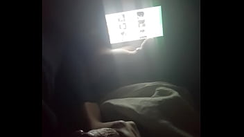 Lazy bitch won't get off her phone. Dick in her mouth, oh well