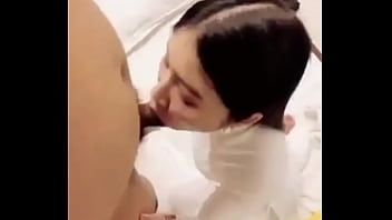 Satin silk sucking dick satin fetish...