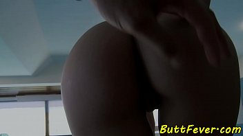 Sweet eurobabe assfucked on the floor