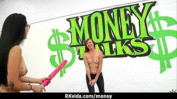 Sexy wild chick gets paid to fuck 9