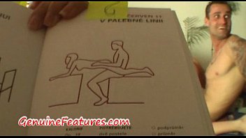 Has fun with kamasutra book...