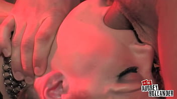 Dirty Harry Buries His Load in Audrey’s Used-Up Fuckhole!