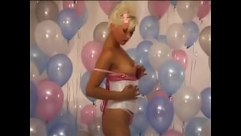 panties, fetish, tits, balloons