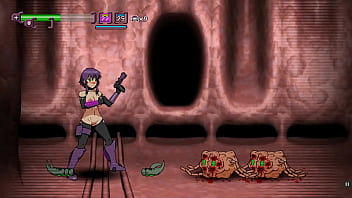 Xenotake hentai sex game ep 4 stand and carry a giant alein dick...