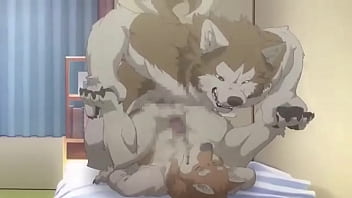 Senpai get brushed by Shibe when shibe sucked him and Senpai fuck him...