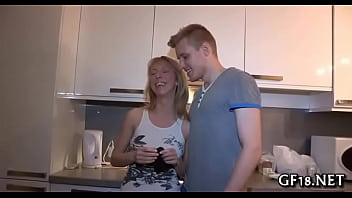 Stranger bonks luxurious teen