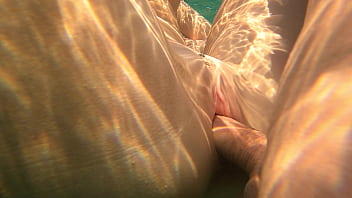 Video Risky Fucked swim girl underwater  Public anal and pussy fuck on the beach JessiJek