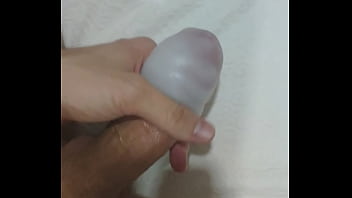 Masturbating with Egg Wave