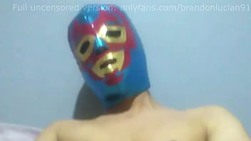 Masked Man Masturbating In Bed Preview...