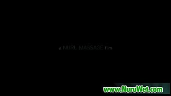 Sexy masseuse gives oiled nuru massage 18