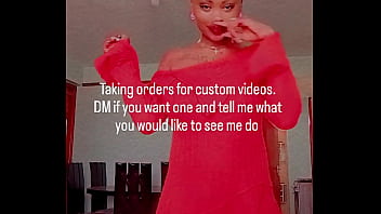 Ask for custom videos on my sheer page