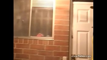 Skinny girl stretches her ass at the casting