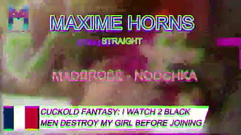 Elle se fait baiser devant moi, les yeux pleins de sperme et la bouche bien occupée...noochka2 aime ça... et madbrosxx ...