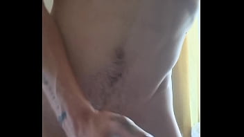 young guy masturbates and final cumshot