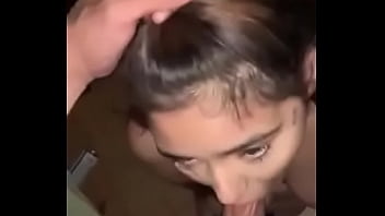 Beautiful girl sucking like an expert