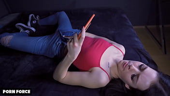 Beautiful Step Sister Watches Porn And Masturbates - Real ...