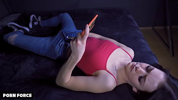 Beautiful Step Sister Watches Porn And Masturbates - Real ...